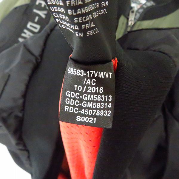 実際に弊社で買取させて頂いたHARLEY-DAVIDSON/ハーレーダビッドソン カラーブロック ボンバージャケット 98583-17VM Lの画像 3枚目