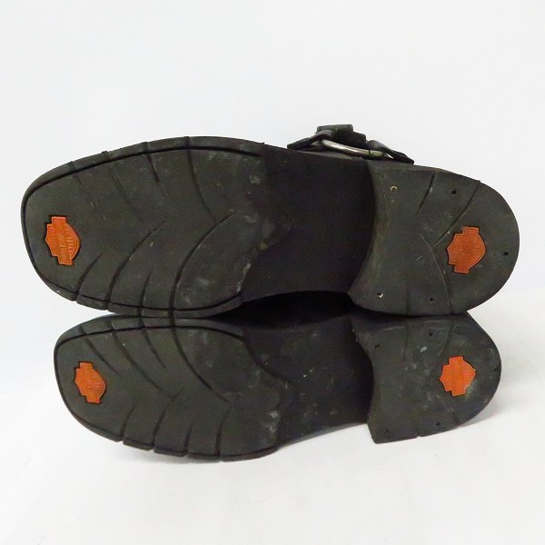 実際に弊社で買取させて頂いたHARLEY-DAVIDSON/ハーレーダビッドソン サイドジップブーツ ブラック US8の画像 2枚目