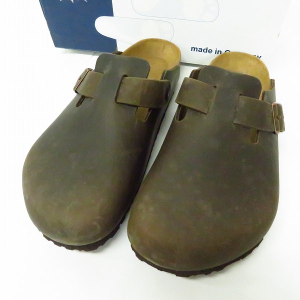 実際に弊社で買取させて頂いたBIRKENSTOCK/ビルケンシュトック Boston レザーサンダル/43
