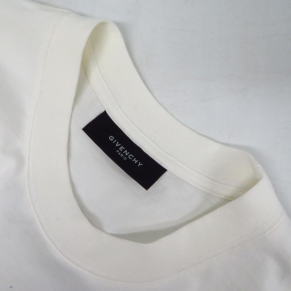実際に弊社で買取させて頂いた【JPタグ】 GIVENCHY/ジバンシィ 09SS スター/クロス プリントTシャツ Mの画像 5枚目