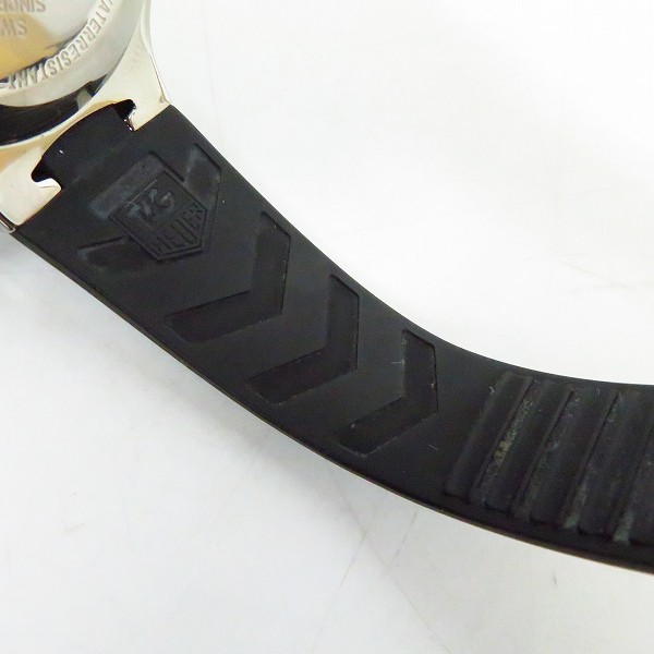 実際に弊社で買取させて頂いたTAG HEUER/タグホイヤー KIRIUM/キリウム クロノグラフ 腕時計 CL1181【動作未確認】の画像 4枚目