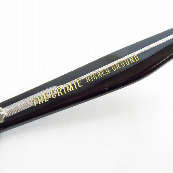 実際に弊社で買取させて頂いたTHE CRIMIE/クライミー 黒縁 ROB BIKER SHADE カラーレンズ/サングラス の画像 3枚目