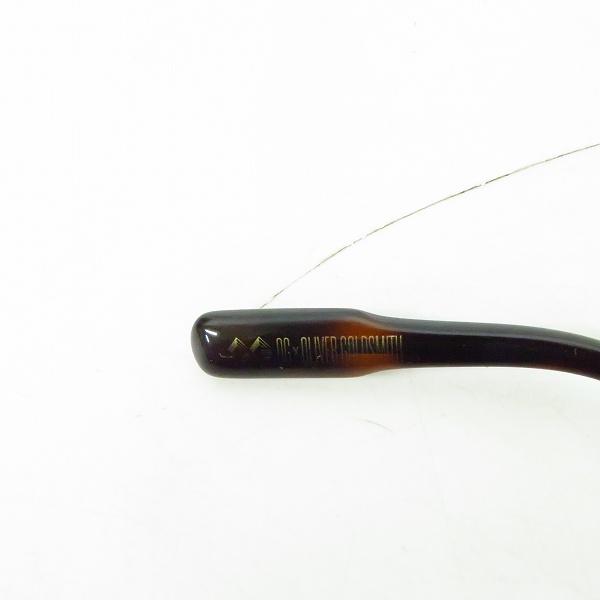 実際に弊社で買取させて頂いたOG×OLIVER GOLDSMITH/オージーバイオリバーゴールドスミス サングラス/アイウェア Light-2の画像 4枚目
