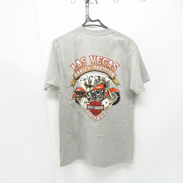 実際に弊社で買取させて頂いたHARLEY-DAVIDSON/ハーレーダビッドソン LAS VEGAS/ラスベガス フロントバック プリント Mの画像 1枚目