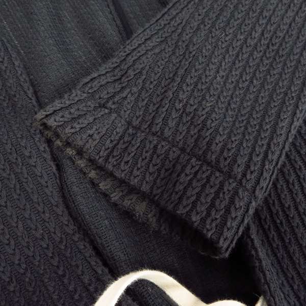 実際に弊社で買取させて頂いたDIET BUTCHER SLIM SKIN/ダイエットブッチャースリムスキン ワッフル加工 カーディガンの画像 5枚目