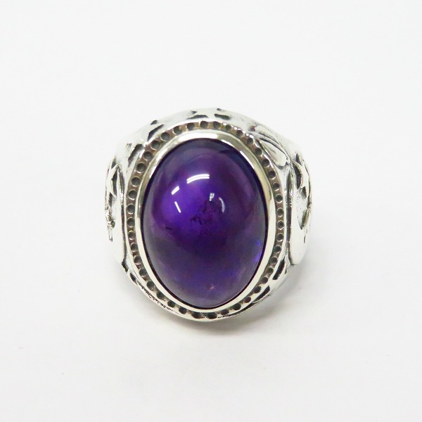 実際に弊社で買取させて頂いたCRAZY PIG/クレイジーピッグ MILKY WAY STONE/ミルキーウェイ ストーン リング #122/17号の画像 1枚目