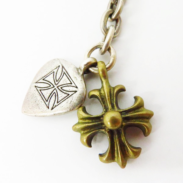 実際に弊社で買取させて頂いたTHIRTEEN DESIGNS/サーティーンデザインズ スカル クロス チャーム キーホルダーの画像 2枚目