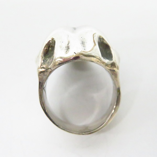 実際に弊社で買取させて頂いた【ギャラ付き】CRAZY PIG DESIGNS/クレイジーピッグ CARCASS カーカスリング #691 17.5号の画像 4枚目