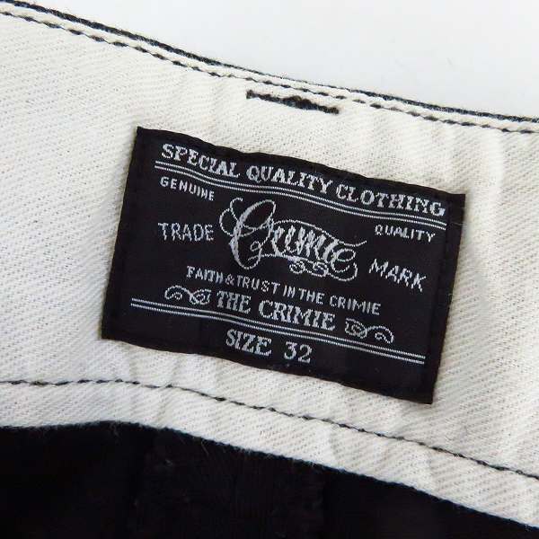 実際に弊社で買取させて頂いたTHE CRIMIE/クライミー コットンハーフパンツ/32の画像 3枚目