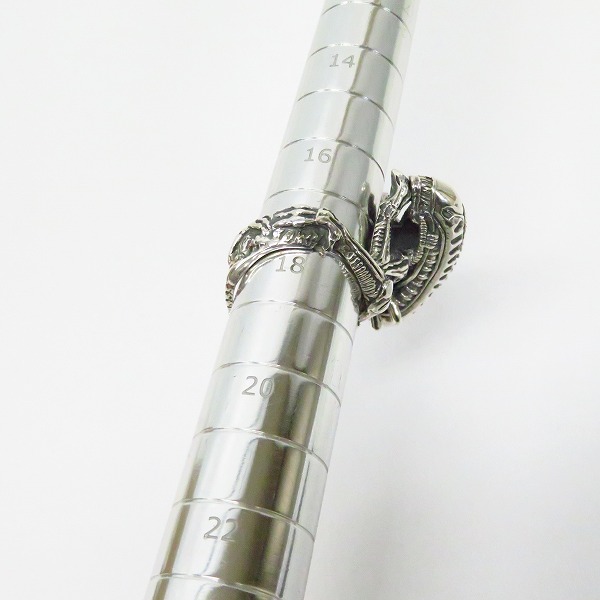 実際に弊社で買取させて頂いたCRAZY PIG/クレイジーピッグ ALIEN WHOLE BODY/エイリアン ホール ボディ リング #422/18号の画像 6枚目