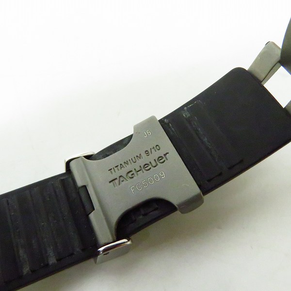 実際に弊社で買取させて頂いたTAG HEUER/タグホイヤー KIRIUM/キリウム クロノグラフ 腕時計 CL1181【動作未確認】の画像 6枚目