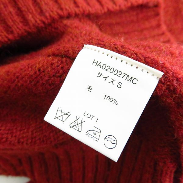 実際に弊社で買取させて頂いたHARE/ハレ  セーター SHETLANDWOOL HA020027MC/Sの画像 3枚目