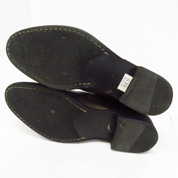 実際に弊社で買取させて頂いたalfredoBANNISTER/アルフレッドバニスター レザー バックジップ ブーツ/42の画像 2枚目