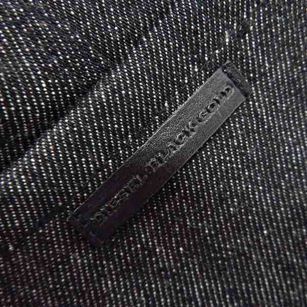 実際に弊社で買取させて頂いたDIESEL BLACK GOLD/ディーゼル ブラックゴールド デニム ニット ジップアップロングパーカー/Ｓの画像 7枚目