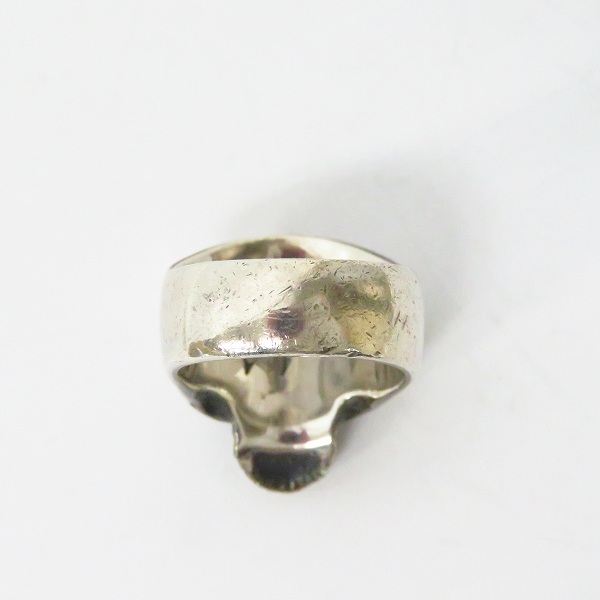 実際に弊社で買取させて頂いた【ギャラ付き】CRAZY PIG DESIGNS/クレイジーピッグ MINI EVIL ミニエビルスカルリング #740 7-7.5号の画像 3枚目