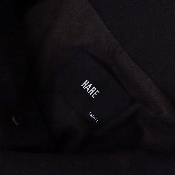 実際に弊社で買取させて頂いたHARE/ハレ BIGステンカラーコート/ジャケット HA030070AD/Sの画像 2枚目