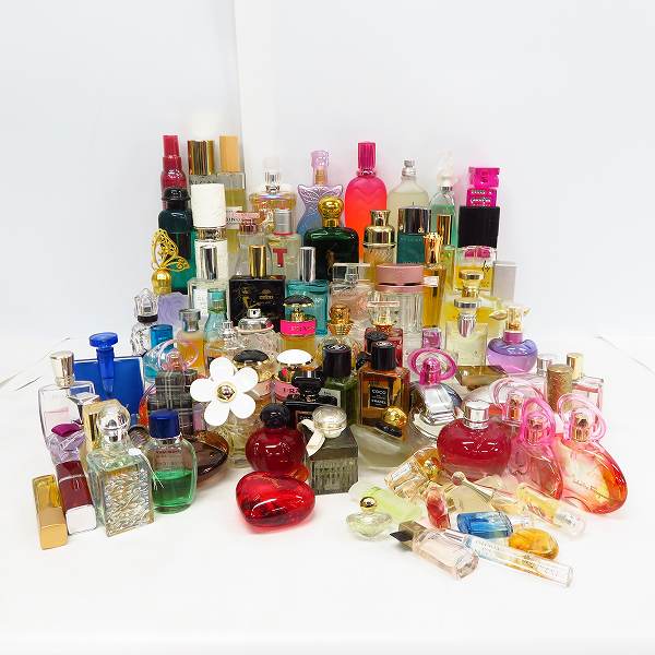 実際に弊社で買取させて頂いた【おまとめ50点↑】CHANEL/YSL/プラダ/グッチ/ブルガリ/アナスイ等 香水/フレグランス EDP/EDT