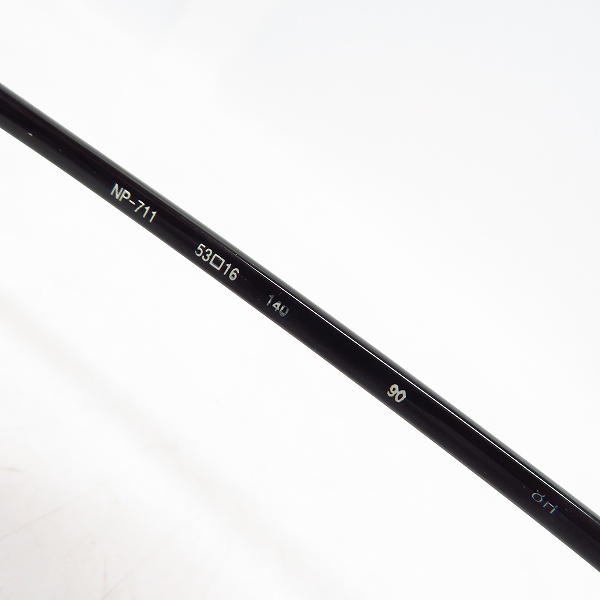 実際に弊社で買取させて頂いた999.9/フォーナインズ スクエア型 眼鏡/メガネフレーム BLACK NP-711の画像 5枚目