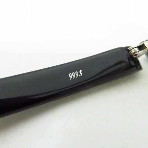 実際に弊社で買取させて頂いた999.9/フォーナインズ フルリム 度入り/メガネフレーム/眼鏡/アイウェア NP-41の画像 5枚目