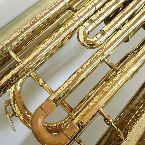 実際に弊社で買取させて頂いた★【ジャンク】YAMAHA/ヤマハ YBB-201 チューバの画像 5枚目