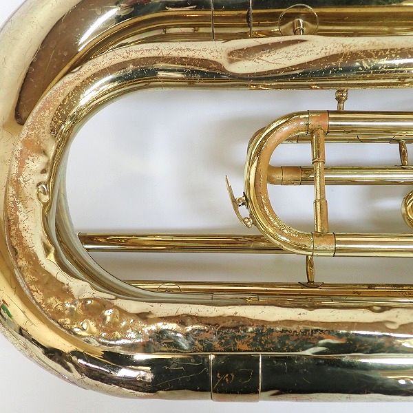 実際に弊社で買取させて頂いた★【ジャンク】YAMAHA/ヤマハ YBB-201 チューバの画像 7枚目