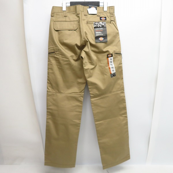 実際に弊社で買取させて頂いた【未使用】Dickies/ディッキーズ カーゴパンツ ベージュ D-1865/76の画像 1枚目