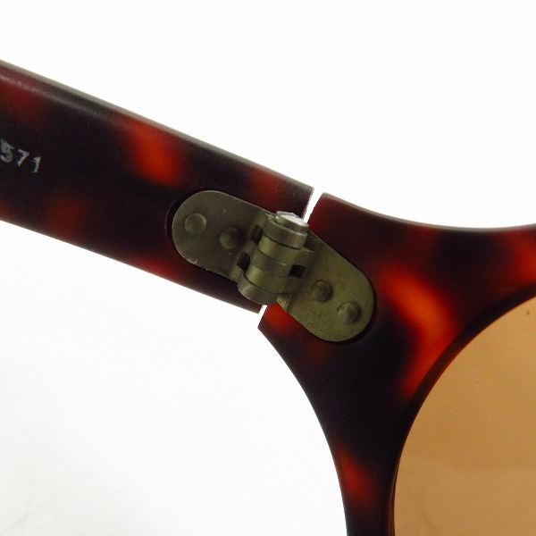 実際に弊社で買取させて頂いたChristian Roth/クリスチャンロス ハンドメイド サングラス 6571の画像 7枚目
