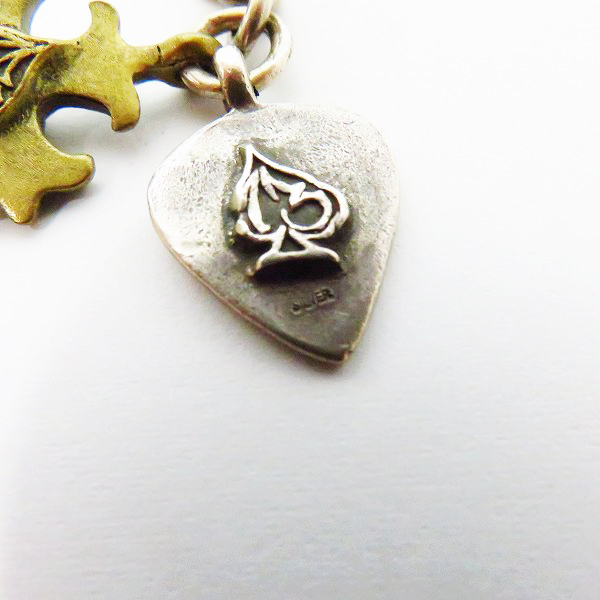 実際に弊社で買取させて頂いたTHIRTEEN DESIGNS/サーティーンデザインズ スカル クロス チャーム キーホルダーの画像 4枚目