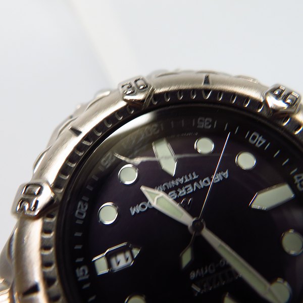 実際に弊社で買取させて頂いたCITIZEN/シチズン エコドライブ エアダイバー B872-H26035の画像 4枚目