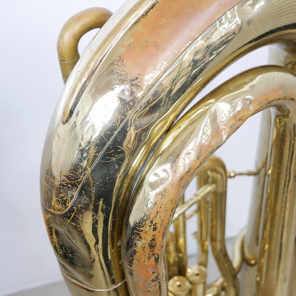 実際に弊社で買取させて頂いた★【ジャンク】YAMAHA/ヤマハ YBB-201 チューバの画像 8枚目