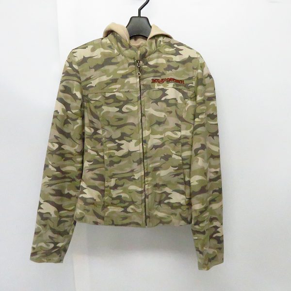 実際に弊社で買取させて頂いたHARLEY-DAVIDSON/ハーレーダビッドソン ライナー付 カモフラ ジャケット 97471-07VW XS