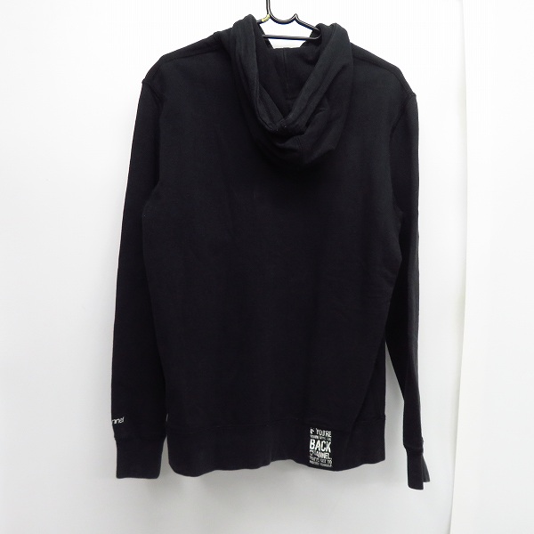 実際に弊社で買取させて頂いたBackChannel/バックチャンネル プルオーバー パーカー ブラック/Sの画像 1枚目
