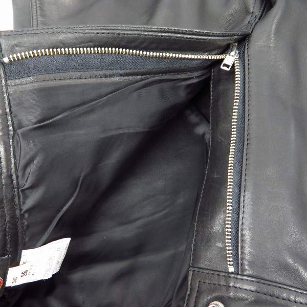 実際に弊社で買取させて頂いたHARLEY-DAVIDSON/ハーレーダビッドソン レザーパンツ 牛革 /36の画像 2枚目