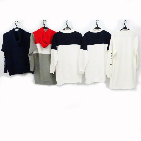 実際に弊社で買取させて頂いた【未使用含む】FILA/フィラ ジップアップパーカー/スウェット等  L/LL 5点セットの画像 1枚目