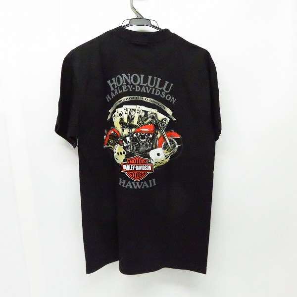 実際に弊社で買取させて頂いたHARLEY-DAVIDSON/ハーレーダビッドソン SIDE HAPPY BLACK Hawaii/ハワイ ピエロプリント Mの画像 1枚目