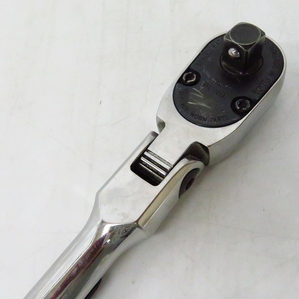 実際に弊社で買取させて頂いたSnap-on/スナップオン 3/8 ロッキングフレックス ラチェットレンチ FHX80の画像 2枚目