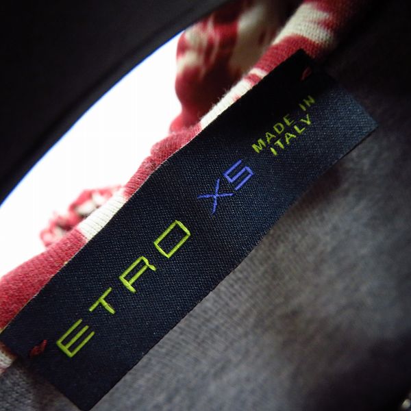 実際に弊社で買取させて頂いたETRO/エトロ 総柄 ジップアップパーカー/XSの画像 2枚目