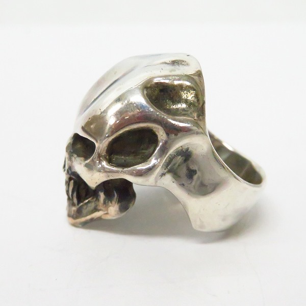 実際に弊社で買取させて頂いた【ギャラ付き】CRAZY PIG DESIGNS/クレイジーピッグ CARCASS カーカスリング #691 17.5号の画像 2枚目