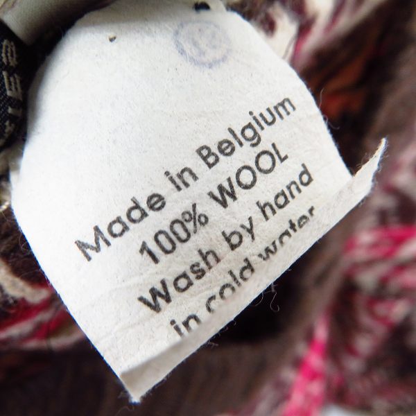 実際に弊社で買取させて頂いたDries Van Noten/ドリスヴァンノッテン 幾何学模様 総柄 Vネック セーター/Lの画像 3枚目