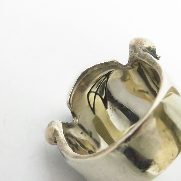 実際に弊社で買取させて頂いた【ギャラ付き】CRAZY PIG DESIGNS/クレイジーピッグ PIRATE パイレーツリング #847 19号の画像 6枚目