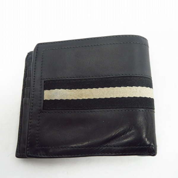 実際に弊社で買取させて頂いたBALLY/バリー 2つ折り財布 レザーウォレットの画像 1枚目