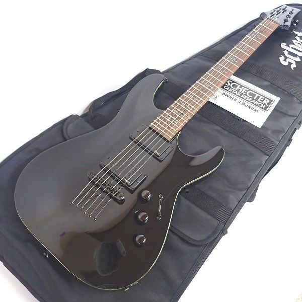 実際に弊社で買取させて頂いた★Schecter/シェクター DIAMOND SERIES HELLRAISER/ヘルレイザー AD-C-1-HR EMG搭載 ギグケース付
