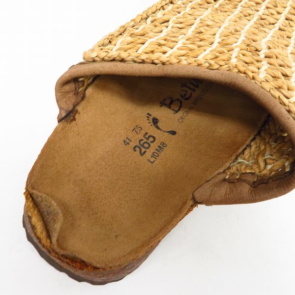 実際に弊社で買取させて頂いたBIRKENSTOCK/ビルケンシュトック Betula/ベチュラ Kenia/ケニア サンダル 766043/26.5の画像 4枚目