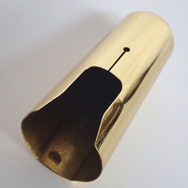 実際に弊社で買取させて頂いた【美品】Henri Selmer/セルマー  S80 C☆ ソプラノサックス用マウスピース リガチャー・キャップ付の画像 9枚目