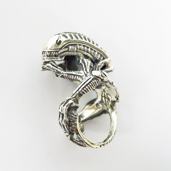 実際に弊社で買取させて頂いたCRAZY PIG/クレイジーピッグ ALIEN WHOLE BODY/エイリアン ホール ボディ リング #422/18号