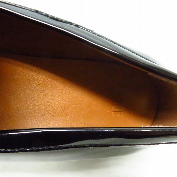 実際に弊社で買取させて頂いたHARE/ハレ ペニーローファー ドレスシューズ ブラック/M(26.0-26.5) の画像 4枚目