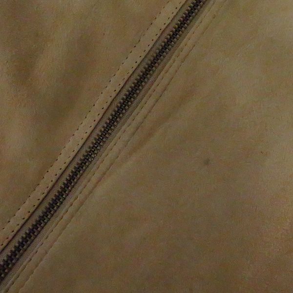 実際に弊社で買取させて頂いたLOEWE/ロエベ スエード ジップアップ ジャケット/46の画像 6枚目