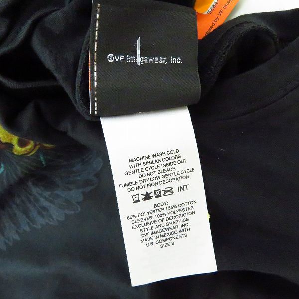 実際に弊社で買取させて頂いた【未使用】HARLEY-DAVIDSON/ハーレーダビッドソン レイヤードスリーブ フロントウイングプリント/Sの画像 3枚目