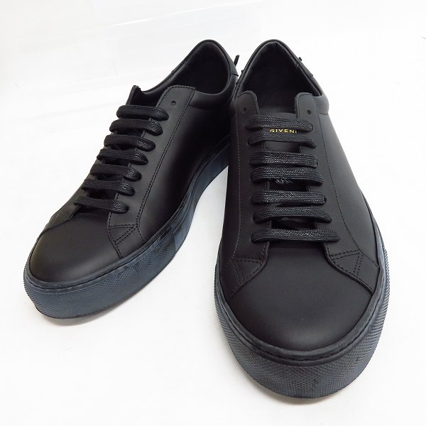 実際に弊社で買取させて頂いたGIVENCHY/ジバンシー レザー ローカットスニーカー ブラック 42