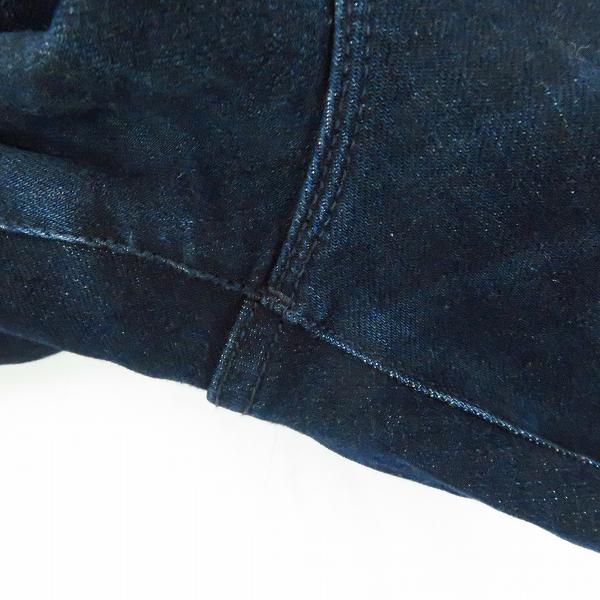 実際に弊社で買取させて頂いたARMANI EXCHANGE/アルマーニエクスチェンジ デニム地 タキシードジャケット/ジョガーパンツ セット/L・33の画像 9枚目